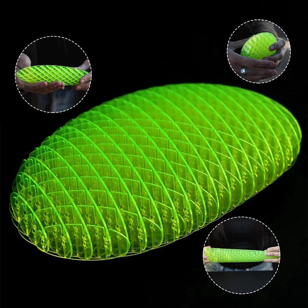 Worm Squeeze Stretchy Toy Six Sided Fidget Worm Novel Toys Stress Relief Small Worm Decompression Artifact Gift For Friend